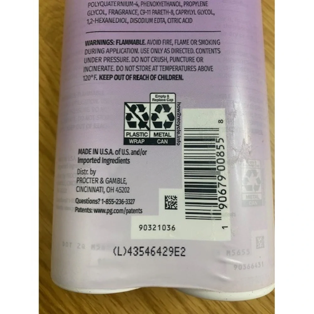 Herbal Essences Curl Boosting Mousse Unisex 6.8oz 2pk Purple New Strong Hold 3